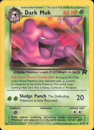 Pokemon Vintage Team Rocket Dark Muk
