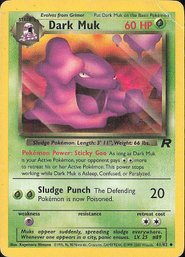 Pokemon Vintage Team Rocket Dark Muk