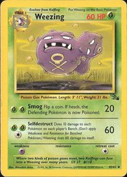 Pokemon Vintage Fossil Weezing