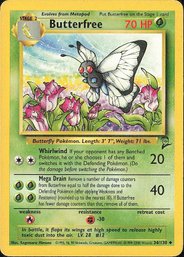 Pokemon Vintage Base Set 2 Butterfree