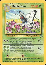 Pokemon Vintage Base Set 2 Butterfree