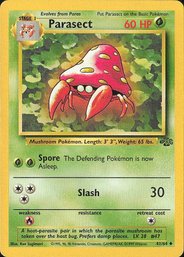 Pokemon Vintage Jungle Parasect