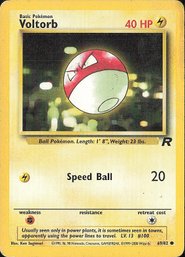 Pokemon Vintage Team Rocket Voltorb