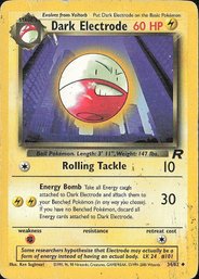 Pokemon Vintage Team Rocket Dark Electrode