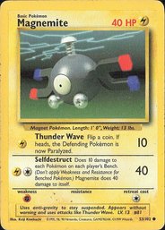 Pokemon Vintage Base Set Magnemite