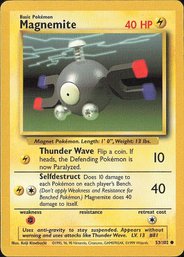 Pokemon Vintage Base Set Magnemite