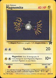 Pokemon Vintage Team Rocket Magnemite