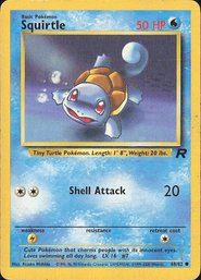Pokemon Vintage Team Rocket Squirtle