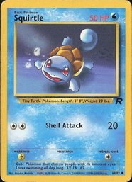 Pokemon Vintage Team Rocket Squirtle