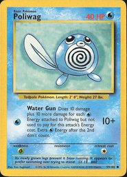 Pokemon Vintage Base Set Poliwag