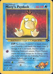 Pokemon Vintage Gym Challenge Misty's Psyduck