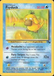 Pokemon Vintage Fossil Psyduck