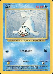 Pokemon Vintage Base Set Seel