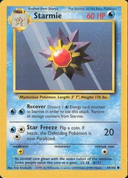 Pokemon Vintage Base Set Starmie