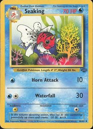 Pokemon Vintage Jungle Seaking