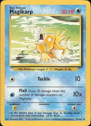 Pokemon Vintage Base Set Magikarp