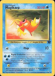 Pokemon Vintage Team Rocket Magikarp