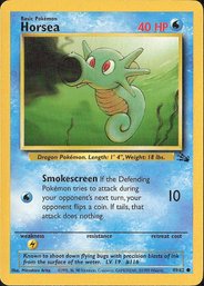 Pokemon Vintage Fossil Horsea