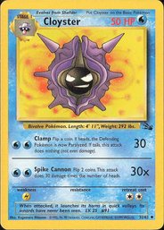 Pokemon Vintage Fossil Cloyster