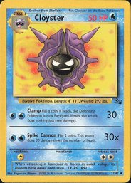 Pokemon Vintage Fossil Cloyster