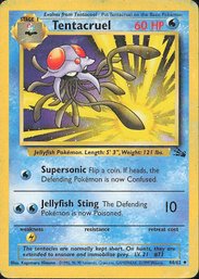 Pokemon Vintage Fossil Tentacruel
