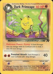 Pokemon Vintage Team Rocket Dark Primeape