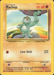 Pokemon Vintage Base Set Machop