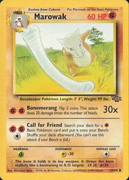 Pokemon Vintage Jungle Marowak