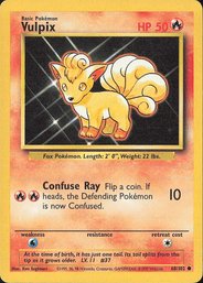 Pokemon Vintage Base Set Vulpix