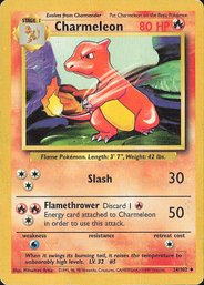 Pokemon Vintage Base Set Charmeleon