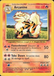 Pokemon Vintage Base Set Arcanine