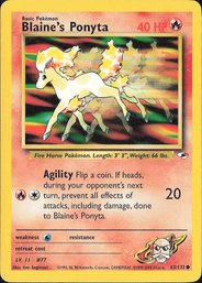 Pokemon Vintage Gym Heroes Blaine's Ponyta