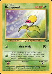Pokemon Vintage Jungle Bellsprout