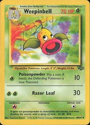 Pokemon Vintage Jungle Weepinbell