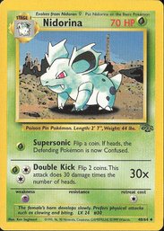 Pokemon Vintage Jungle Nidorina