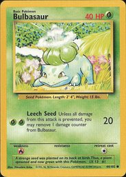 Pokemon Vintage Base Set Bulbasaur