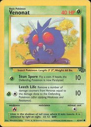 Pokemon Vintage Jungle Venonat