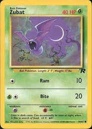 Pokemon Vintage Team Rocket Zubat