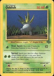 Pokemon Vintage Jungle Oddish