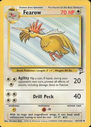 Pokemon Vintage Base Set 2 Fearow