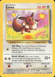 Pokemon Vintage Jungle Eevee