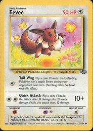 Pokemon Vintage Jungle Eevee