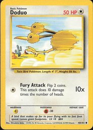 Pokemon Vintage Base Set Doduo