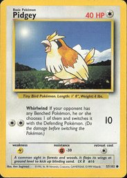Pokemon Vintage Base Set Pidgey