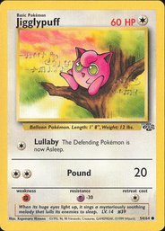 Pokemon Vintage Jungle Jigglypuff