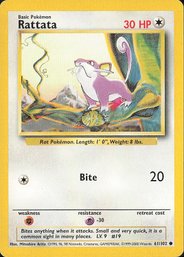 Pokemon Vintage Base Set Rattata