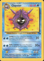 Pokemon Vintage Fossil Cloyster