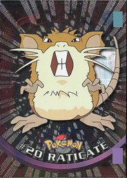 Holo Topps Black Label Raticate #20