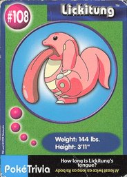 Poketrivia #108 Lickitung