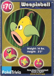 Poketrivia #70 Weepinbell